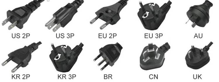 power supply AC input Plug connector